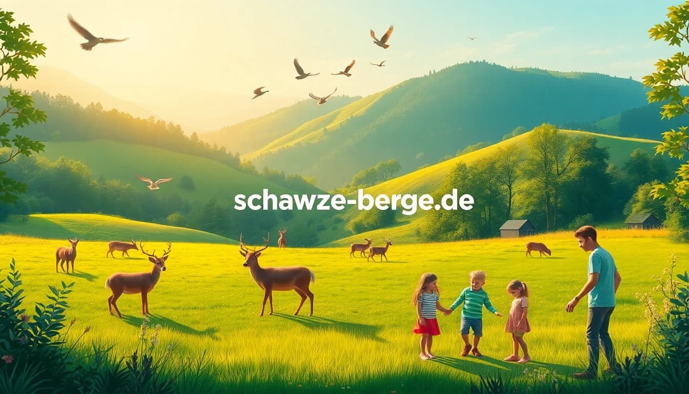 Experience the delightful wildlife with schwarze-berge.de's family-friendly atmosphere and vibrant animals.