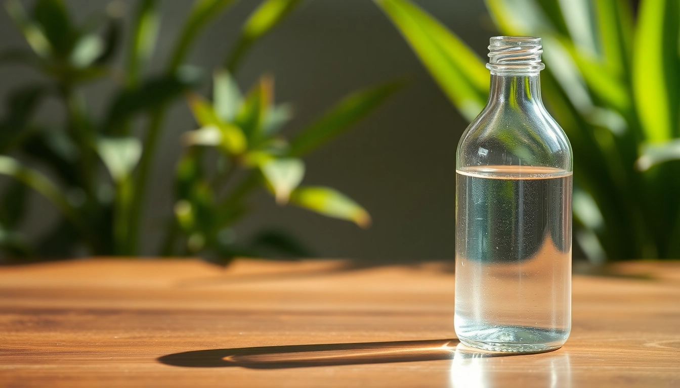 Discover the benefits of Kolloidales Silber 100 ppm in a clear bottle, showcasing its purity and clarity.