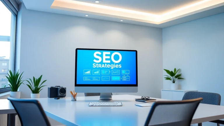 Optimize your digital presence with SEO.my by analyzing effective strategies in a modern office setting.