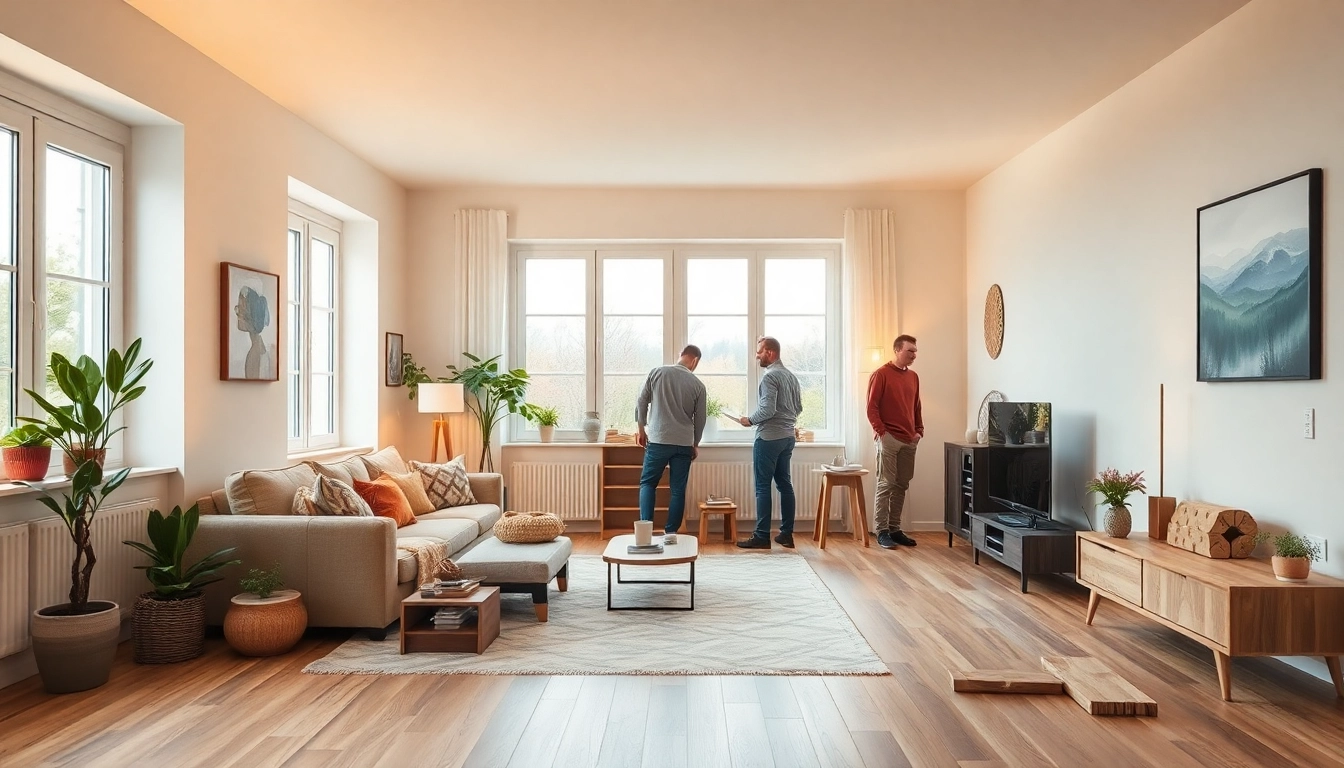 Ein wunderschön renoviertes Zuhause zeigt moderne Einrichtungsideen für eine Hausrenovierung mit Stil und Komfort.