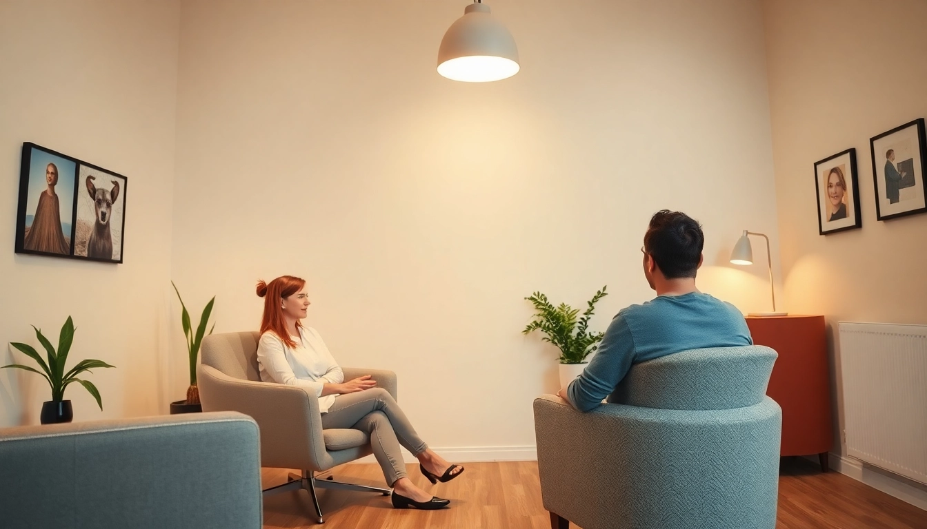 Hypnose Hamburg: Entspannte Sitzung in einer modernen Hypnosepraxis.