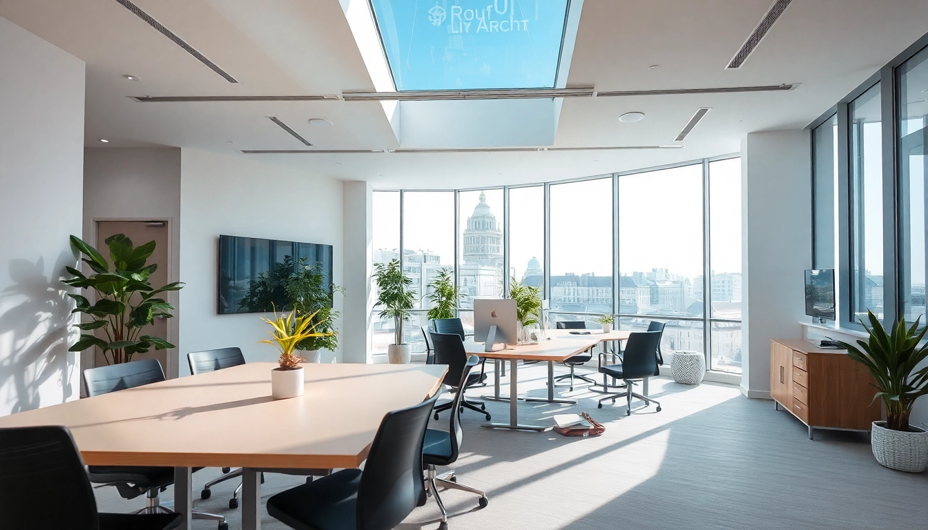 Modernes Büro mit einladender Atmosphäre für Headhunter Erfurt.