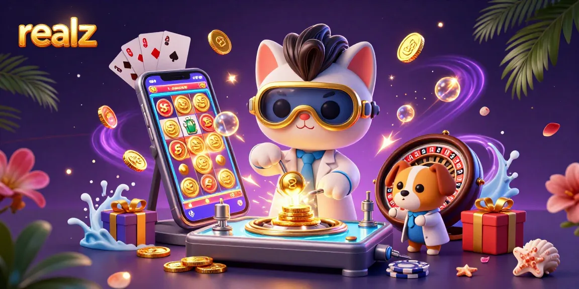 Play exciting casino games like slots and roulette at realz with stunning graphics and immersive elements.